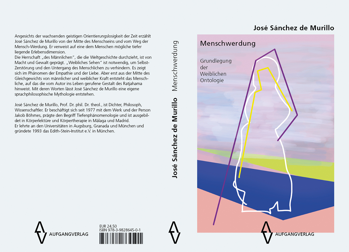 umschlag zum buch menschwerdung von josé sánchez de murillo